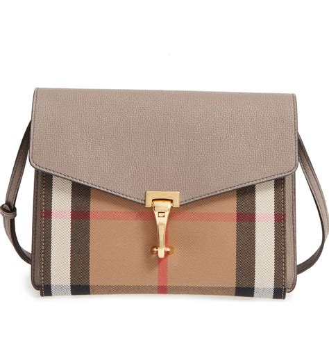 Burberry Macken House Check Small Crossbody Handbags